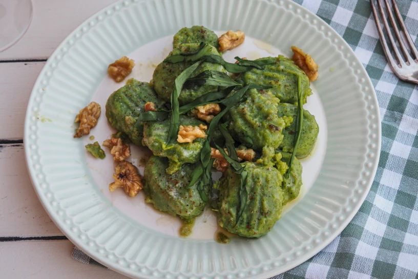 Seasonal Wild Garlic Gnocchi Seasonal Wild Garlic Gnocchi