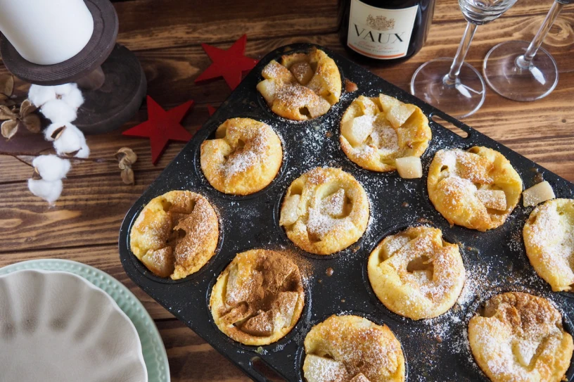 Pancake Muffins With Caramelized Pears – A New Breakfast Favourite Pancake Muffins With Caramelized Pears – A New Breakfast Favourite