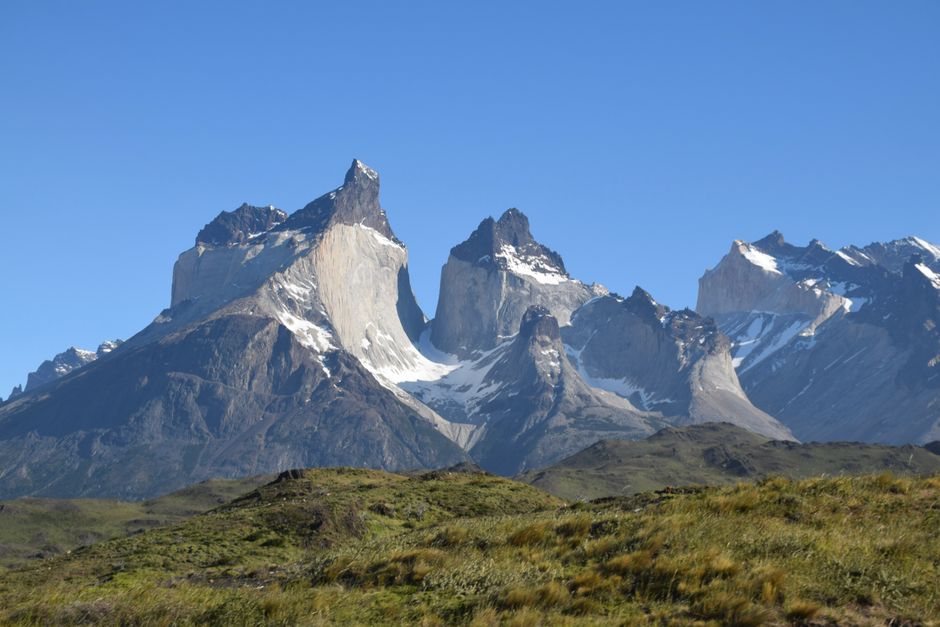 Breathtaking view of the Torres del Paine mountains in Patagonia, Chile. Perfect for nature lovers.